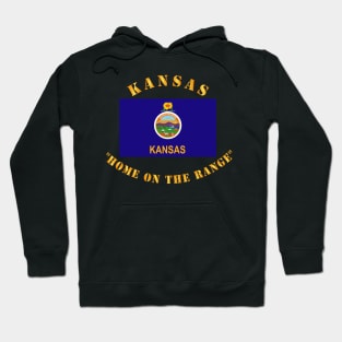 Flag - Kansas - Home on the Range Hoodie